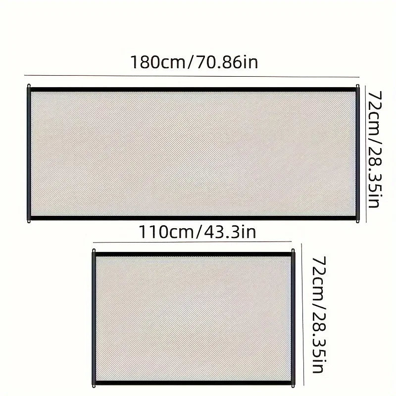 Pet isolation guardrail balcony cat isolation net fence indoor barrier safety protection no punching chicken and duck net