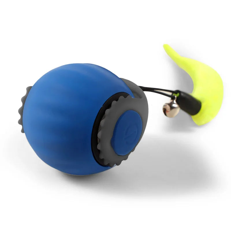 Cat Interactive Ball Toy Automatic Rolling Ball USB Rechargeable Smart Pet Electric Toy Dog Cat Training Imitate Mouse Pet Toys