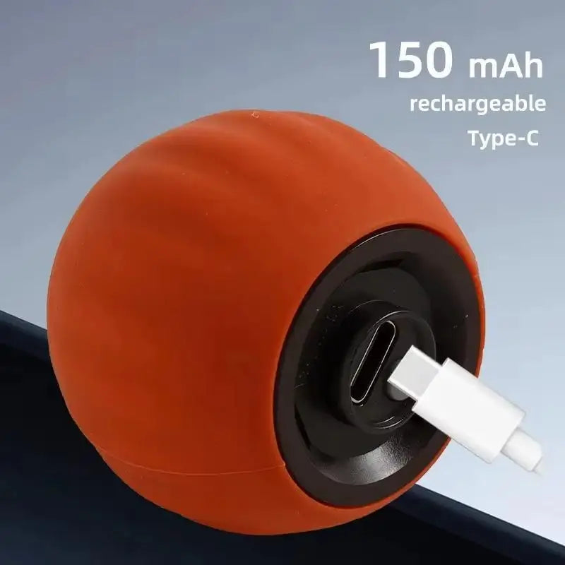 Cat Interactive Ball Toy Automatic Rolling Ball USB Rechargeable Smart Pet Electric Toy Dog Cat Training Imitate Mouse Pet Toys