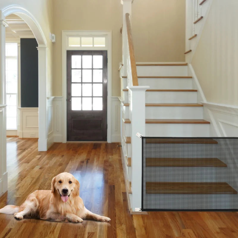 Pet isolation guardrail balcony cat isolation net fence indoor barrier safety protection no punching chicken and duck net