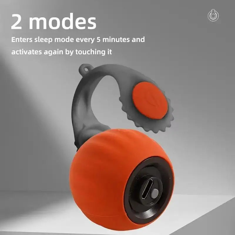 Cat Interactive Ball Toy Automatic Rolling Ball USB Rechargeable Smart Pet Electric Toy Dog Cat Training Imitate Mouse Pet Toys