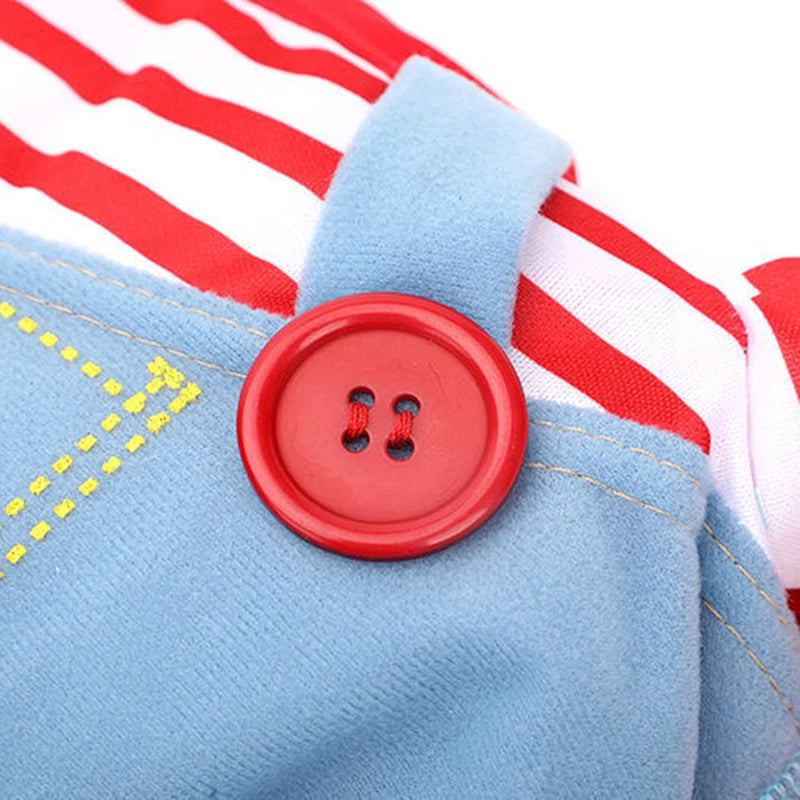 Funny Dog Clothes Dogs Cosplay Costume Halloween Comical Outfits Holding A Knife Set Pet Cat Dog Festival Party Clothing 2023